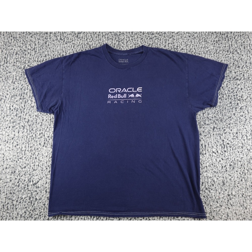 Oracle‎ Red Bull Racing T-Shirt Mens Large Navy Blue Good F1 Formula 1 Graphic